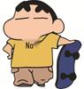 Crayon Shin-chan Unisex Retro Cotton T-shirt - Summer Short Sleeve, Loose Fit