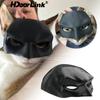 HdoorLink Plastic Black Cat Bat Cosplay Hat Cat Face Cushion Make-up Half Face Cover Animal Themed Face Maskr Halloween Cat Headgear