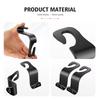 CKWQ4 ABS Car Seat Back Detachable Hook Inside Car Storage Pendant For KIA Ceed Sportage Rio K5 K2 Optima Cerato Venga Sedona