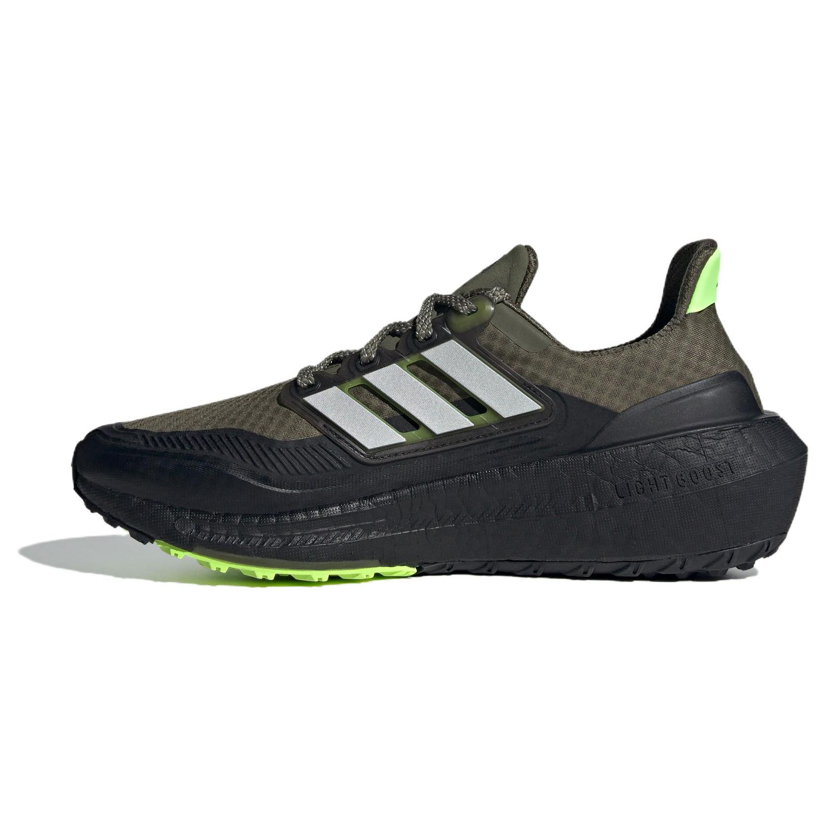 

Adidas UltraBoost Light COLD.RDY Unisex Performance Running Sneakers Olive Strata Silver Metallic Core Black IF6530 40
