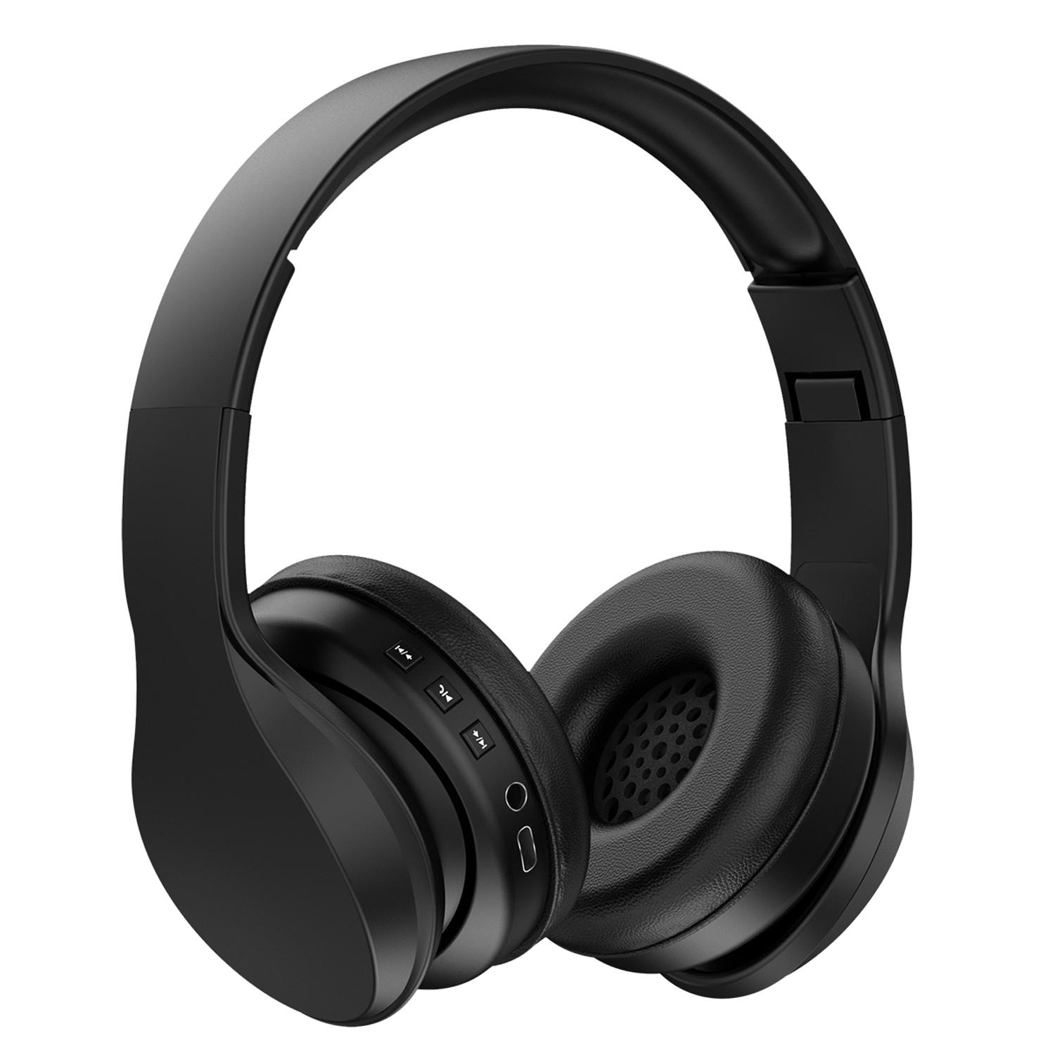 

OY712 Over-ear Wireless Bluetooth-compatible Headset Built-in Microphone Gaming Music Headphone A
