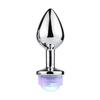 Colorful Anal Plug Led Glowing Butt Plug Vagina Massage Luminous Anal Tail Stainless Steel Butt Dilator Anus Sex Toys For Women