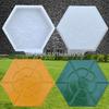 Hexagonal Colorful Brick Mold for Non-Slip Courtyard Tiles and Slope Protection