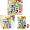 Wooden Ice Cream Number Matching Puzzle For Toddler Learning And Early Education