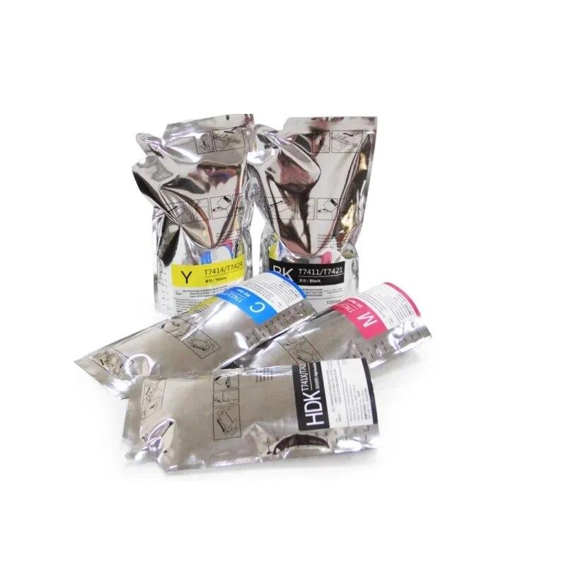1000ML ink bag T7411/4 T741x dye sublimation ink bag suitable for Epson F6000 F7000 F7100 F6070 F7070 F7170 F6200 F7200 ink box