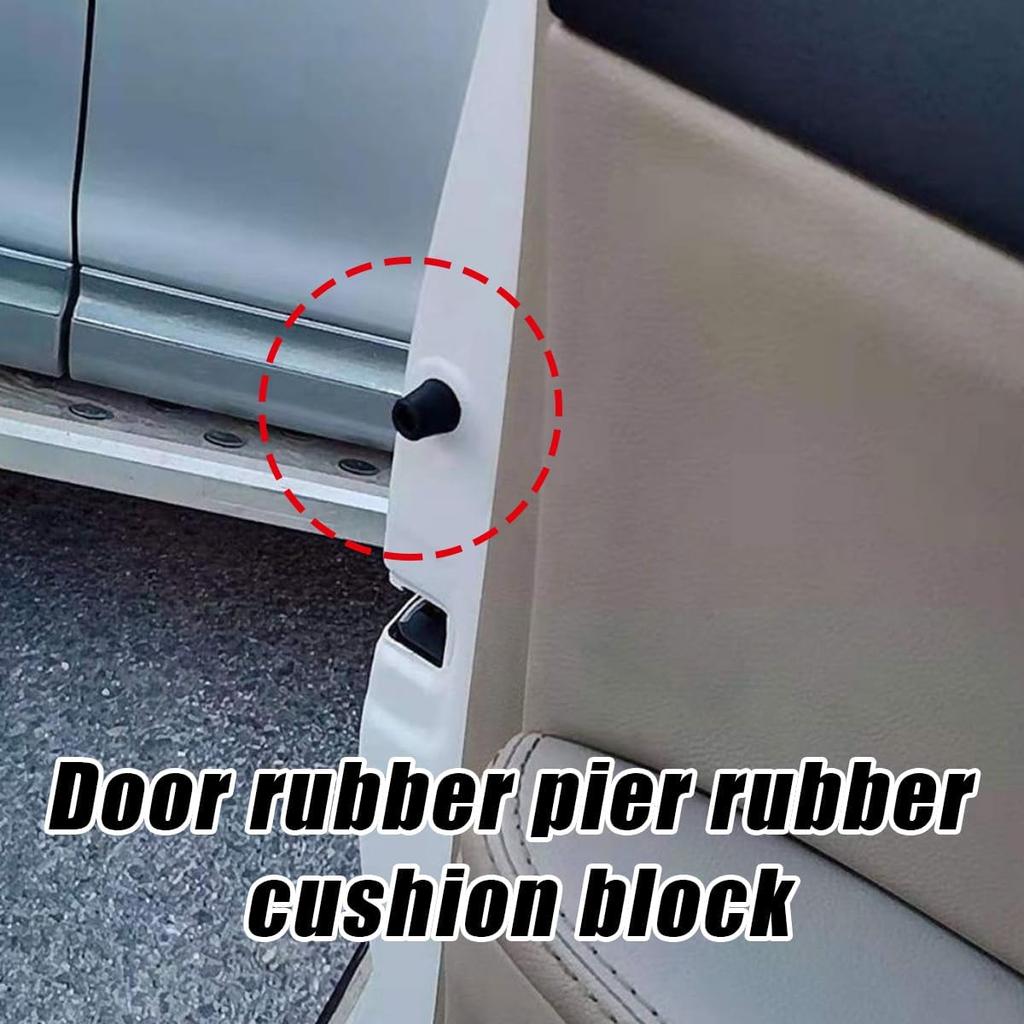 povtii 10 PCS Car Door Overslam Bumper Stopper, Rubber Auto Front Rear Door Shock Absorber Guard Cushion, 8219128010 Door Dampers Buffer Pad, Door