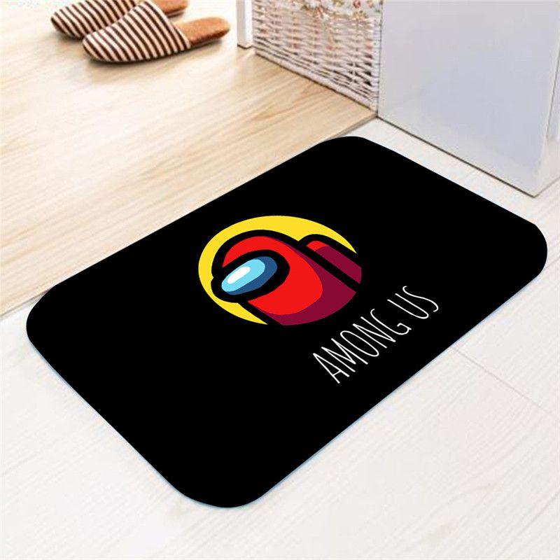 Game Mat Flannel Home Bath Bathroom Nonslip Carpet Rug Decor Floor