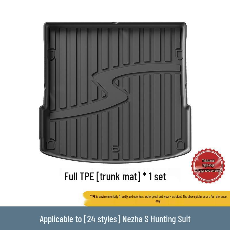 Custom TPE Floor Mats for Nezha S Hunting Armor – Dirt & Wear Resistant, Eco-Friendly, Fit 24 Models