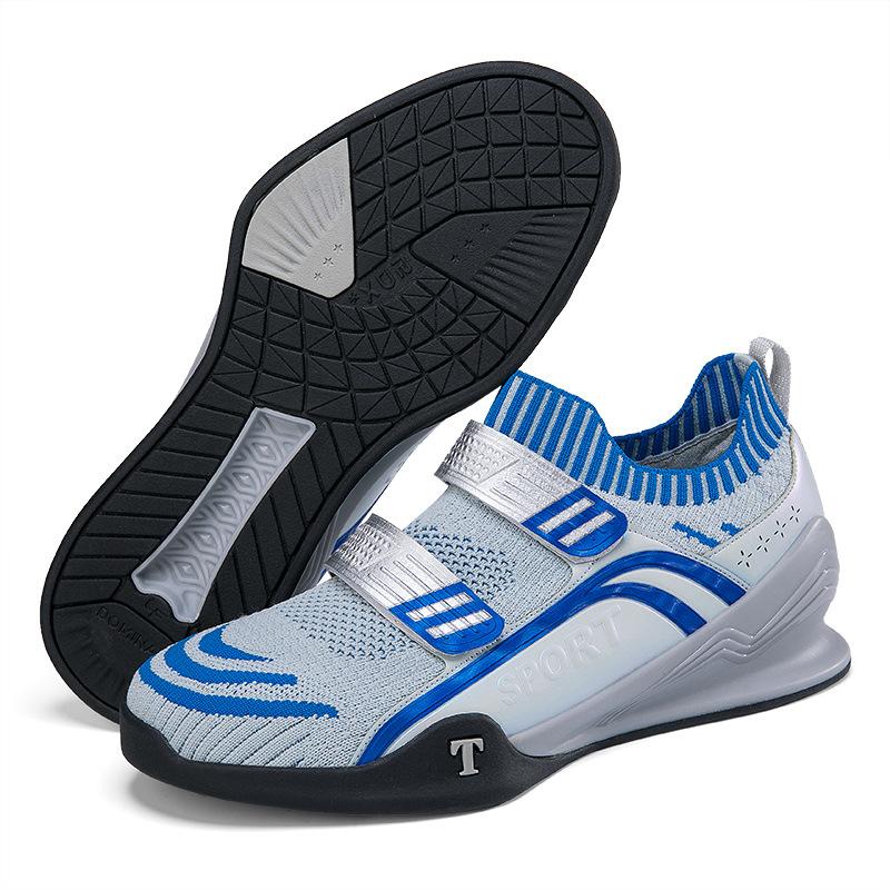 

Новые профессиональные унисекс кроссовки без шнурков для приседаний и тяжелой тяги, обувь для силового лифтинга, обувь для фитнес-тренировок, противоскользящие ботинки для глубоких приседаний 41