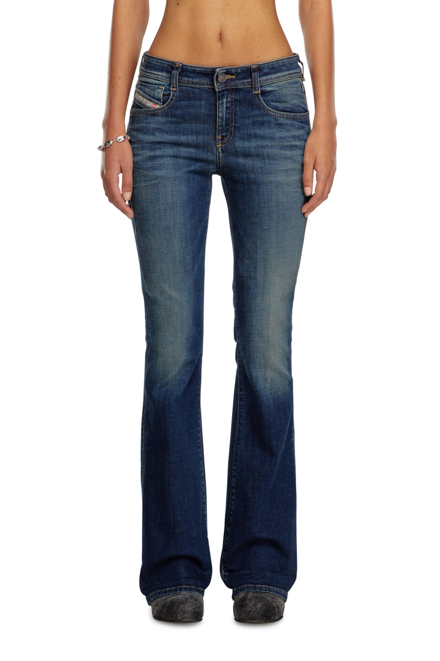 

Denim Bootcut A1100409J20 23inch Blue 01 [Diesel] Women s D-EBBEY L.30 синій