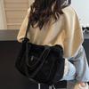 Tote Bag Autumn and Winter Style Women's Large Capacity Multi Pocket Women's Tote Bag Versatile One Shoulder Crossbody Bag