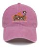 Bichiseuaenkeulim Creaf Stone-Washed Ball Cap-Pink