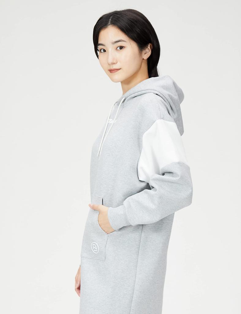 Mizuno Ri Collection Rikako Ikee Collaboration Sweatshirt Gray Size D2JC1X12 Dress, Women's, Heather, M,