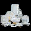 Jingdezhen Elegant 60-Piece Ceramic Dinnerware Set