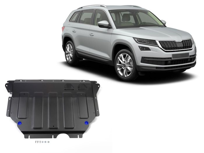 J&J Automotive | Protection Sous Moteur Acier Pour Skoda Kodiaq depuis 2017