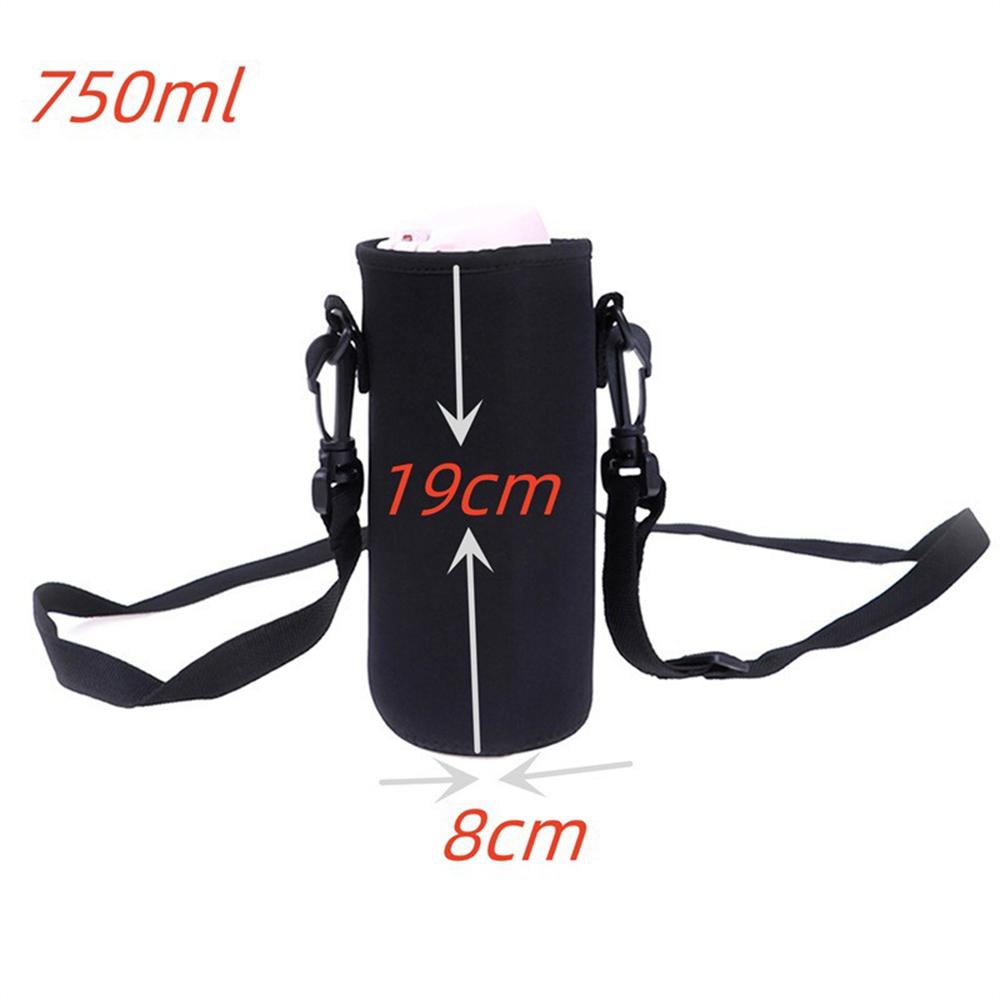 550ml/750ml/1000ml Strap Cup Cover Insulated Water Cup Cover Cup Cover Protective Sleeve Rope Insulated Cup Bag