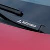 Metalen embleem Auto Decor Stickers Auto Ruitenwisser Stickers Voor Mitsubishi ASX LANCER OUTLANDER PAJERO Ralliart Auto Accessoires