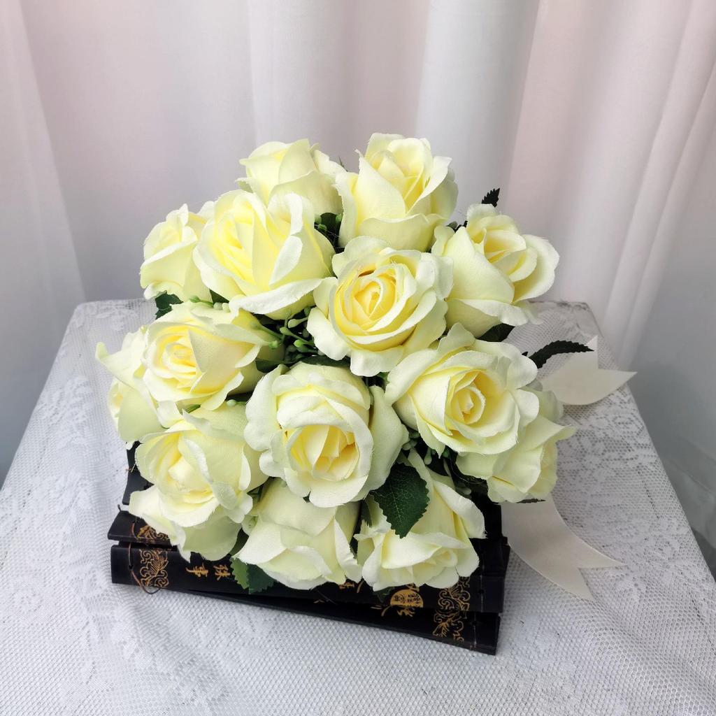 Koreanischer Waldstil Braut-Handstrauß für Hochzeit oder Foto-Requisiten