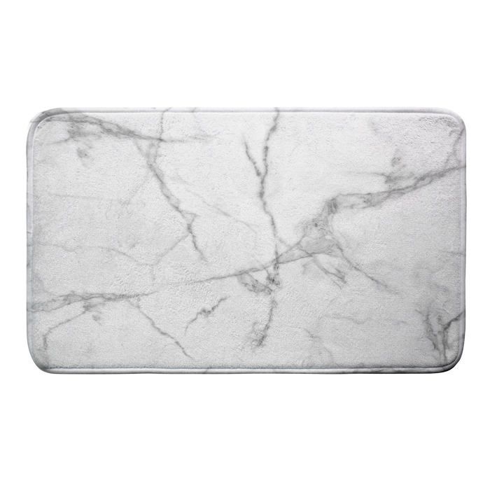Tapis de bain 45 x 75 cm Marbre