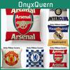 Football Cup Flag Lounge Cushion Cover For Living Room Decor
