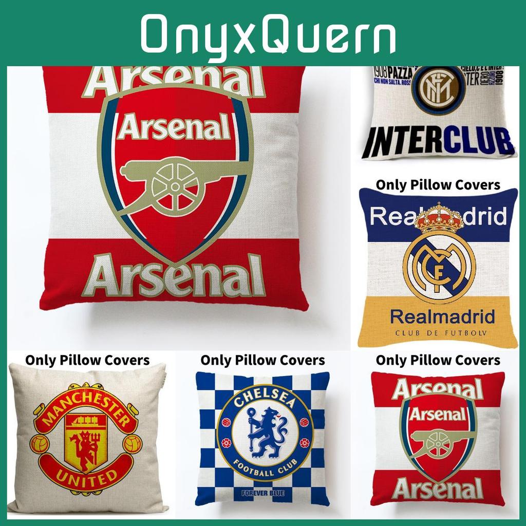 Football Cup Flag Lounge Cushion Cover For Living Room Decor
