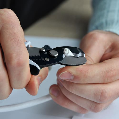 BOOSDEN Cable Cutter, Wire Cutter, Handy Cable Cutter for Aluminum, Copper, and Wiring, Compact and Multi-Function