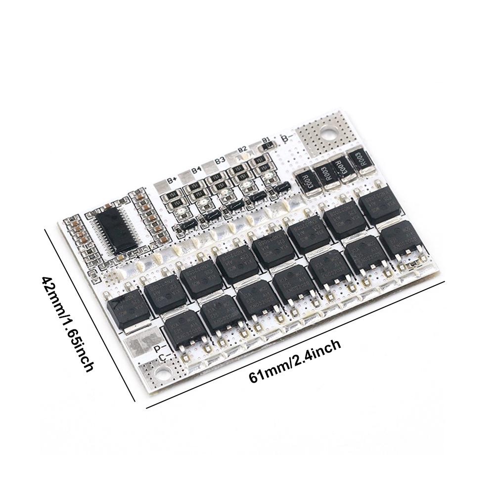 3S/4S/5S Bms 3.2v 3.7v 100A Li-ion Lmo Ternary Lithium Battery Protection Circuit Board Li-polymer Balance Charging Module