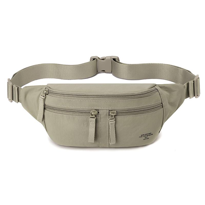 Men's Chest Bag Portable Mobile Phone Crossbody Bag Outdoor Sports Waist Bag