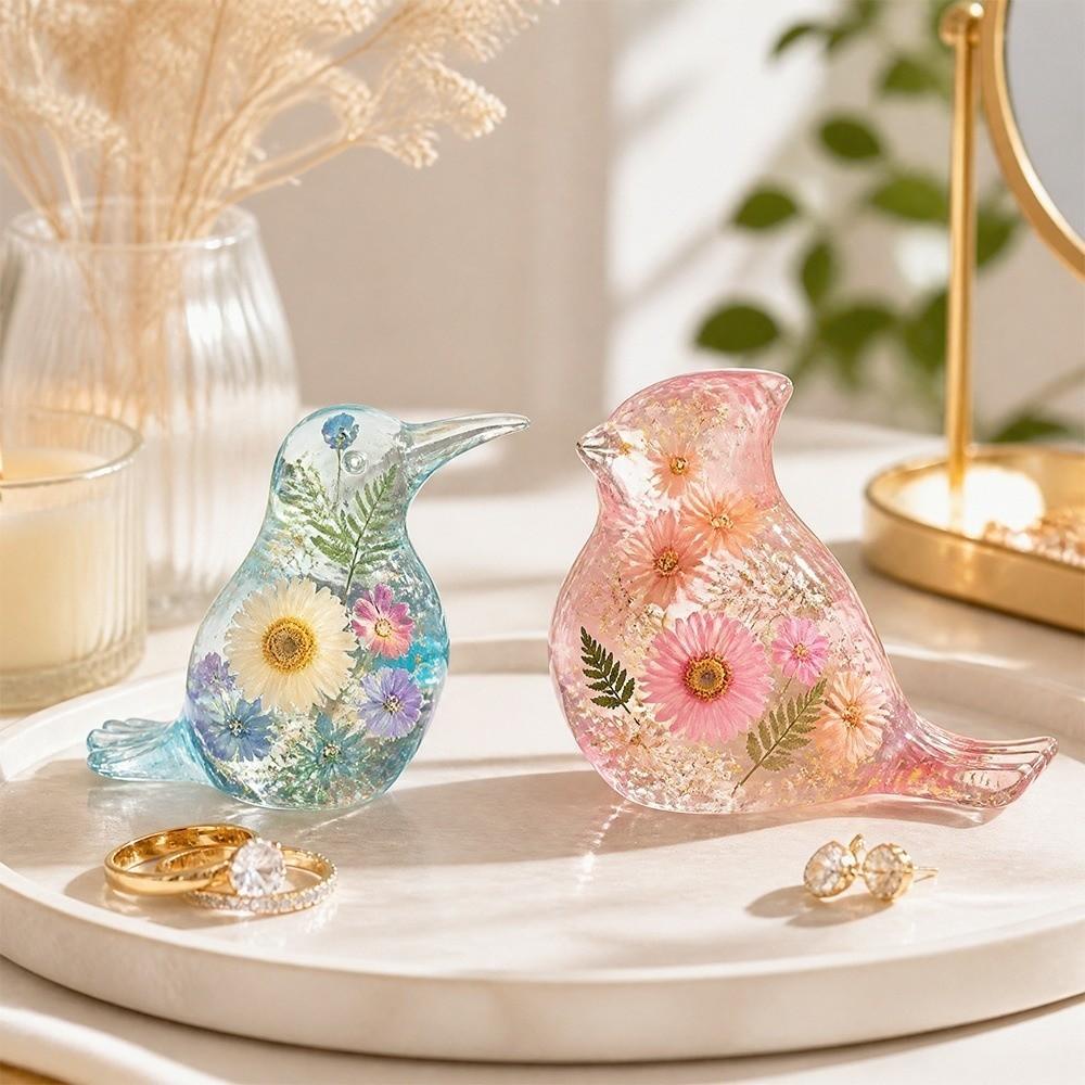 DIY Aromatherapy Bird Candle Mold Animal Ornaments Resin Mould Bird Casting Mold DIY
