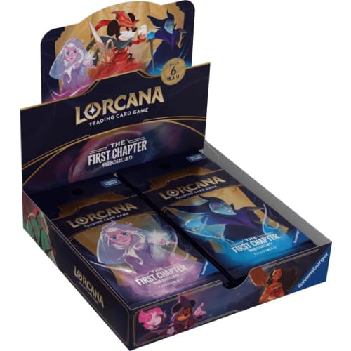 [Unopened Box] Disney Lorcan Trading Card Game Japanese Version Booster Pack THE FIRST CHAPTER The Beginning of the Story [Purchase 15 Boxes To Get an