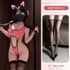 Sexy lingerie onesie e-sports girl sexy sweet girl pure lust temptation high elastic print high fork bikini three points