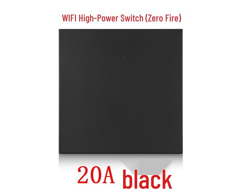 Graffiti High Power 20A/40A WiFi Switch for Remote Water Heater & Air Conditioner Control with Alexa Voice Integration.