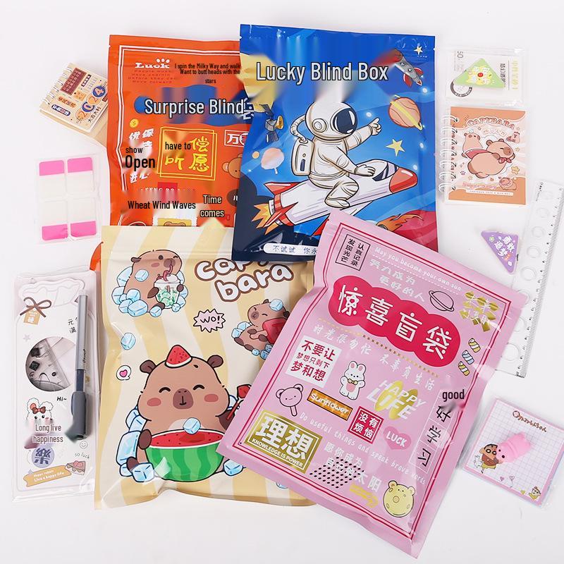 Inspirational Words Surprise Blind Bag: Student Party Favor & Back To School Stationery Gift Pack 2025.