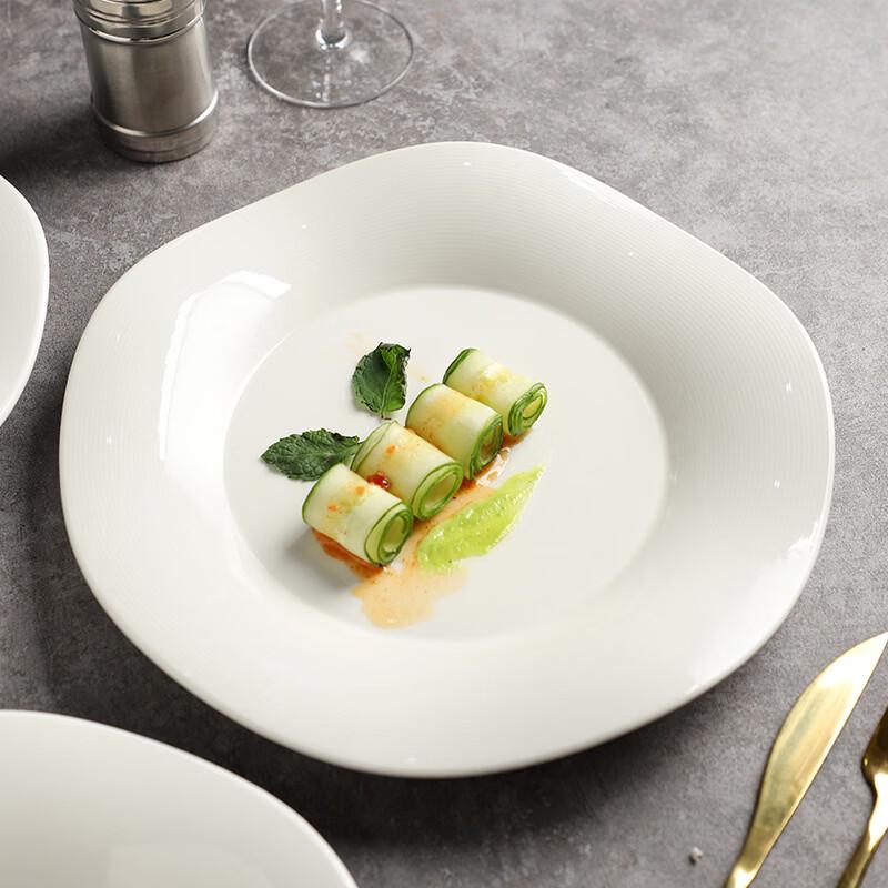 Nordic Bone China Divided Serving Plate