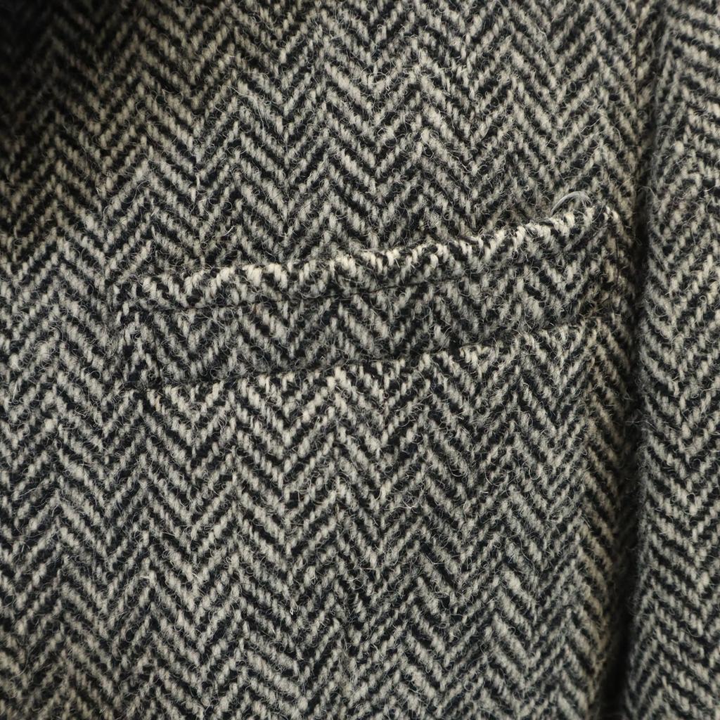 Polo by Ralph Lauren 80s Vintage Green Tag Herringbone tailored jacket 16 Women Used