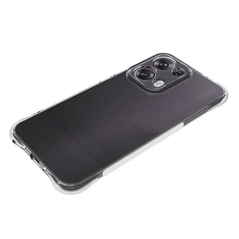 For Oppo Reno13 Pro 5G Clear TPU Case WANLONFENG TM Series 2.0mm Phone Back Cover