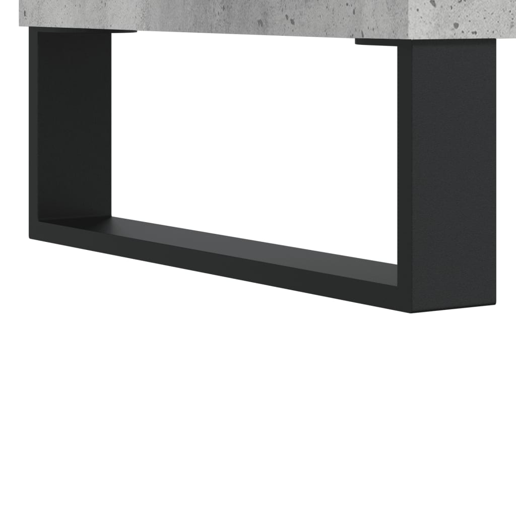  Coffee Table, Concrete Grey, 90x44.5x45 Cm