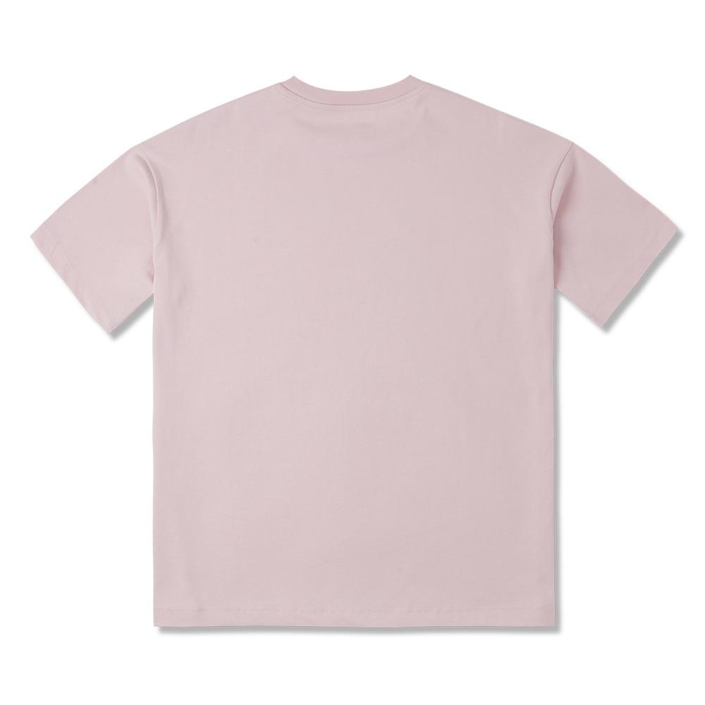 (WMNS) Converse Block Party Oversized Tee Asia Sizing 'Pink' Women's 10025885-A02