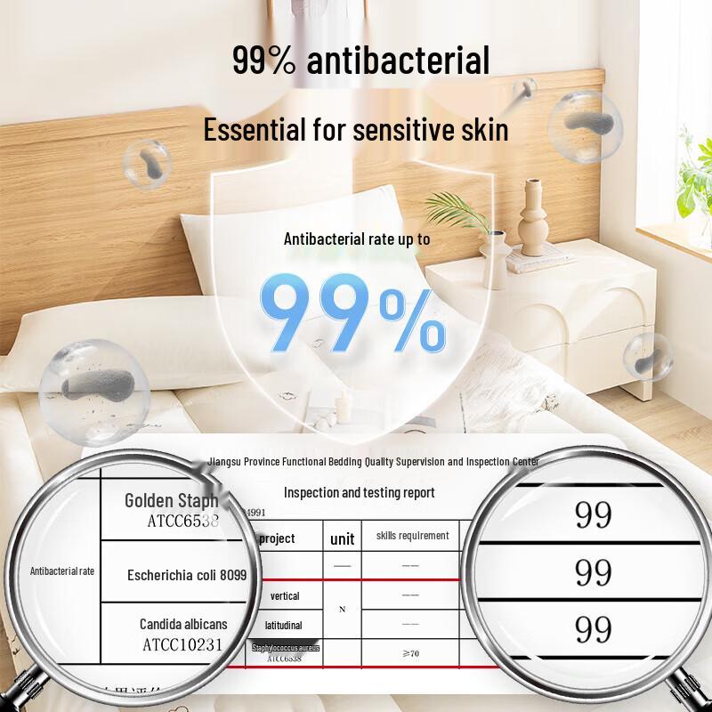 SleepHero 100% Natürlicher Xinjiang-Baumwoll-Matratzentopper