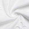 New Holiday Style Four-Leaf Clover Embroidered Lace Patchwork White Women's Shorts