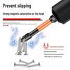 Non-Slip Magnetic Phillips Screwdriver Set: High Hardness Hex, Pneumatic & Electric Drill Compatible