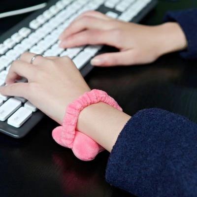 Mehrzweck-Handgelenkpolster für Büroangestellte, Maus-Handgelenkschutz, Haarband, Maus-Handgelenk, weiches und frei bewegliches Handgelenk-Handkissen