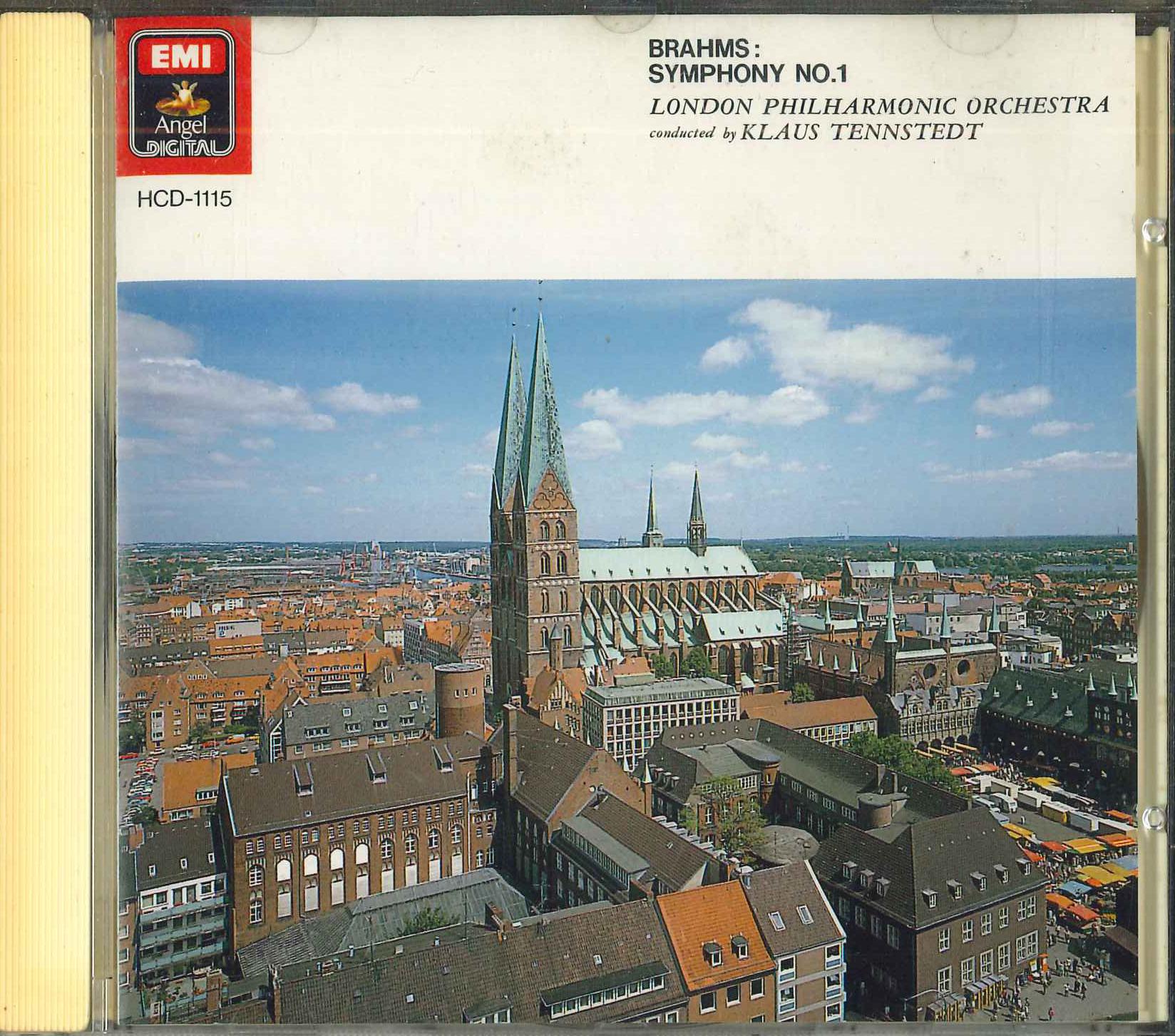 

CD KLAUS TENNSTEDT - Brahms Symphony No.1 HCD1115 EMI Japan Classical Used