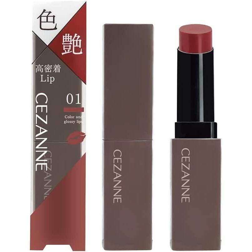 Cezanne Lip Color Shield  01 Fig Brown  02 Orange Beige  03 Cocoa Brown