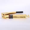 Gold-Plated Heavy-Duty Manual Grease Gun with Double Pressure Lever