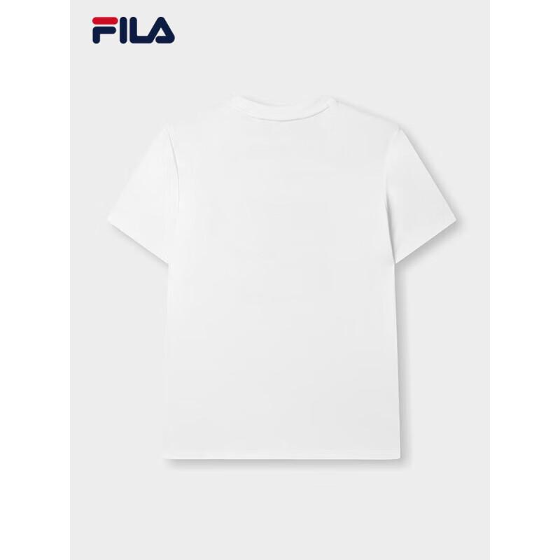 FILA Women's Knitted Short Sleeve Round Neck T-Shirt