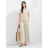 JZ Anna & Co. Bohemian Acetate Short Sleeve Pants Set