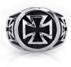European and American Retro Cross Ring Punk Style Ring