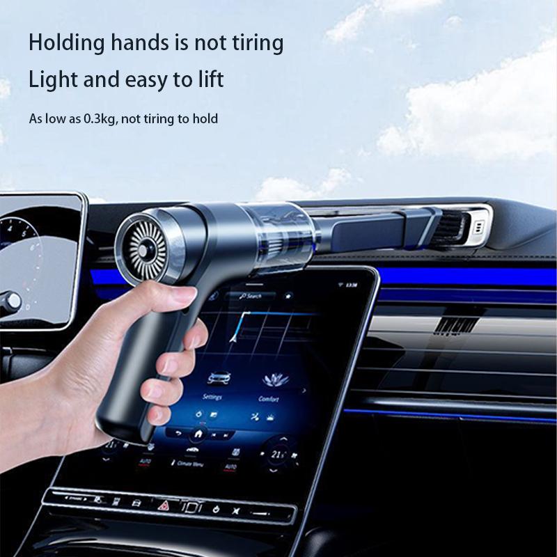 1 Set Car Mounted Vacuum Cleaner Portable Charging Handheld Small Powerful Vacuum Cleaner