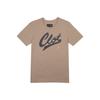 Air X CLOT Crossover Logo Printed T-Shirt Khaki Men Streetwear AV6260-202